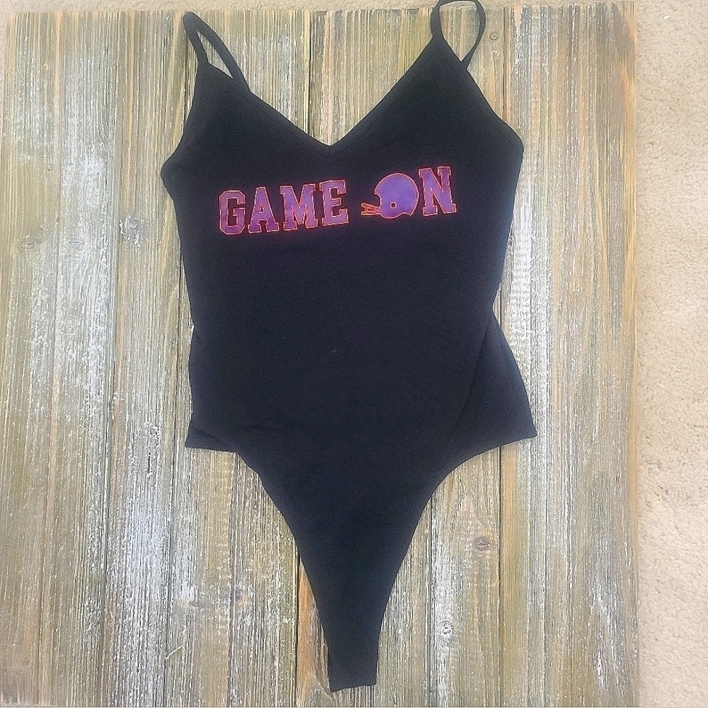 BNWT Women's body snap closure body suit--thong style! - Picture 2 of 8